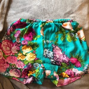 Floral Flowy Shorts